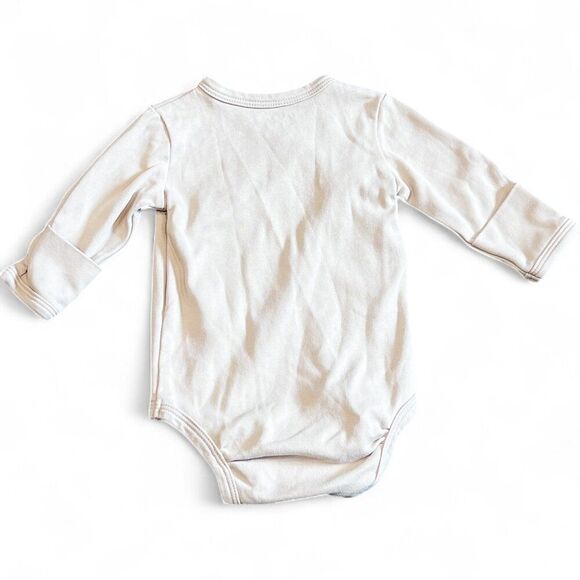 EZDORABLE GOTS-certified 100% Organic Cotton Long Sleeve Unisex Onesies 0-3M - Picture 5 of 10